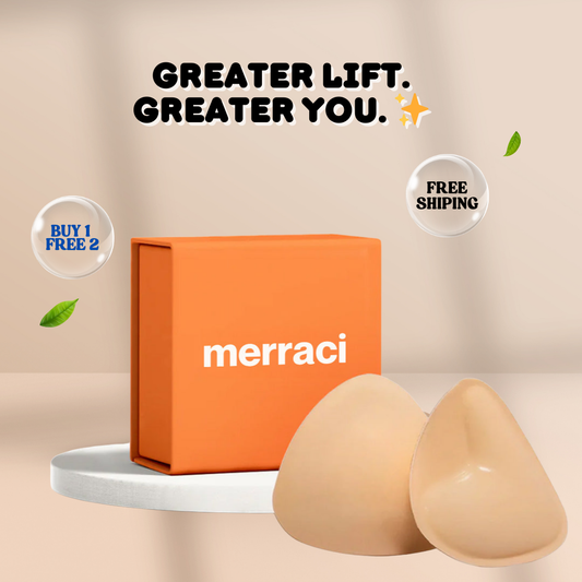 Merraci™ Sticky Inserts - Instant Boost Non-Adhesive Nip Covers